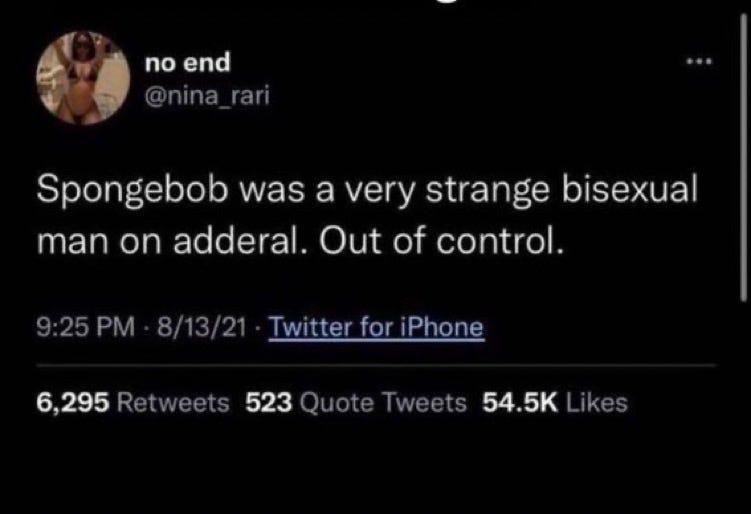 Sponge ! tweet media