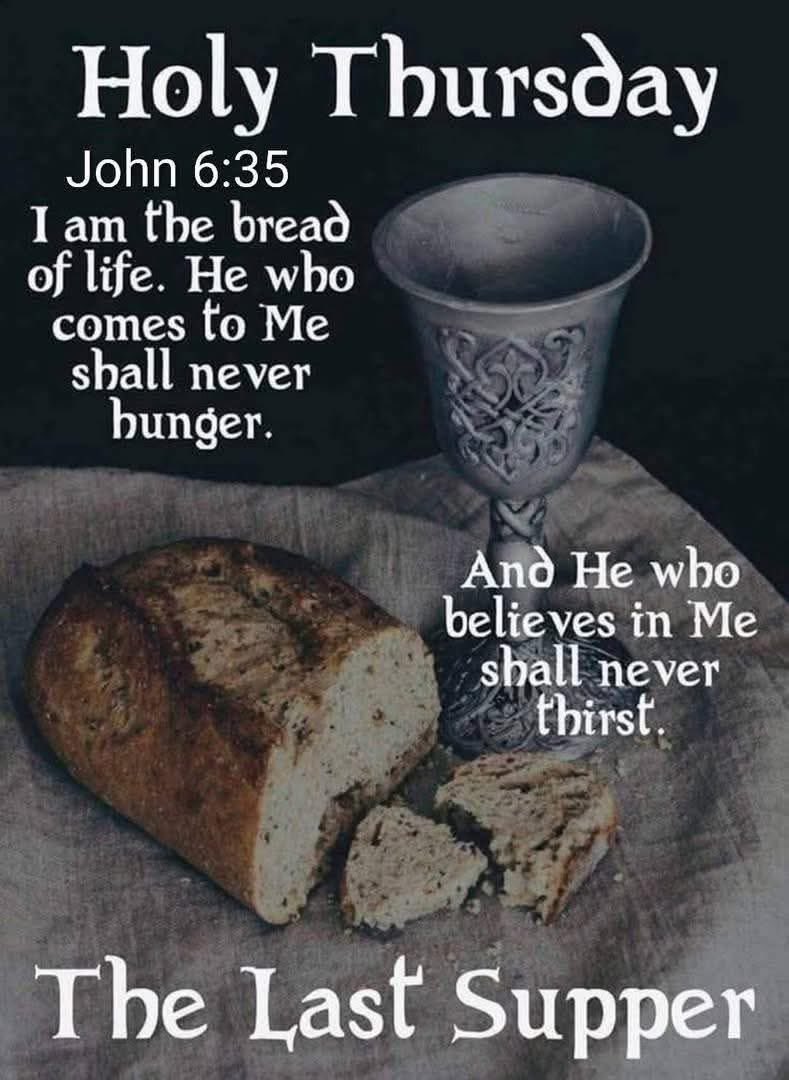 Spirit_0f_Truth's tweet photo. Then Jesus declared, I am the bread of life. He who comes to me will never go hungry, and he who believes in me will never be thirsty. (John 6:35)
耶穌說、我就是生命的糧，到我這裡來的、必定不餓，信我的、永遠不渴。(約翰福音 6:35) https://t.co/ywlicTr9OY