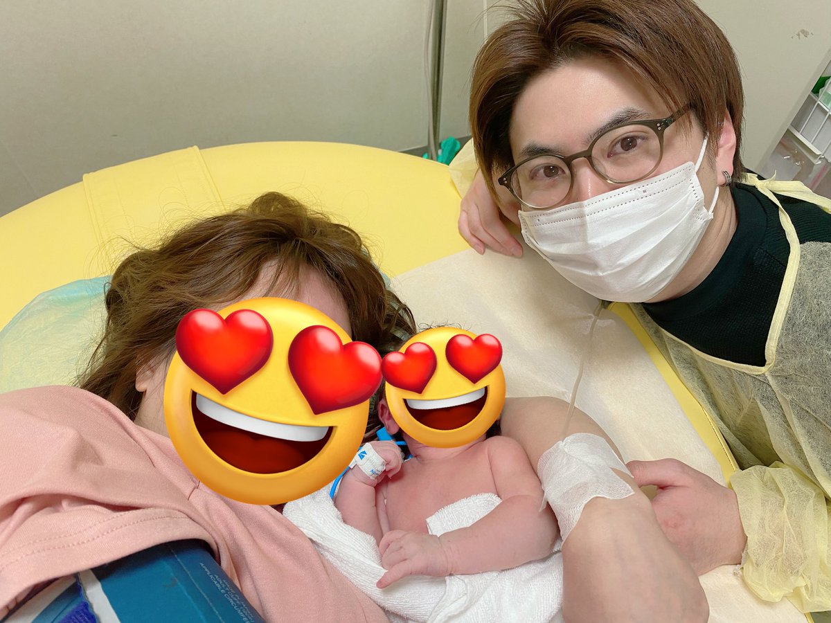 peaceTOmasa's tweet photo. なんとか本日2026年4月2日(木)に
赤ちゃん生まれました！

女の子です！ https://t.co/cPXOMpVwLx