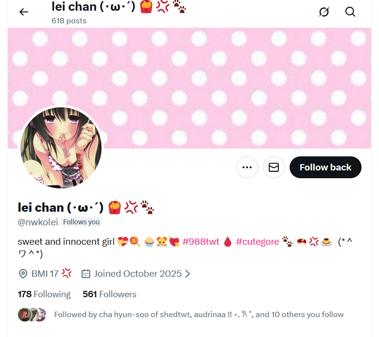 🧁 𝒷𝑒𝓁𝓁𝑒 ୭ 𝓈𝒽ℯ𝒹𝓉𝓌𝓉 ꒰ᐢ. ̫ .ᐢ꒱ 🧁 tweet media