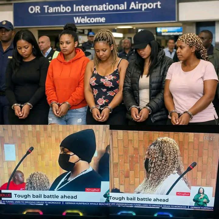 Five South African women 🇿🇦 were arrested at OR Tambo International Airport with drugs worth over R5 million. 

Guess who they worked for ?