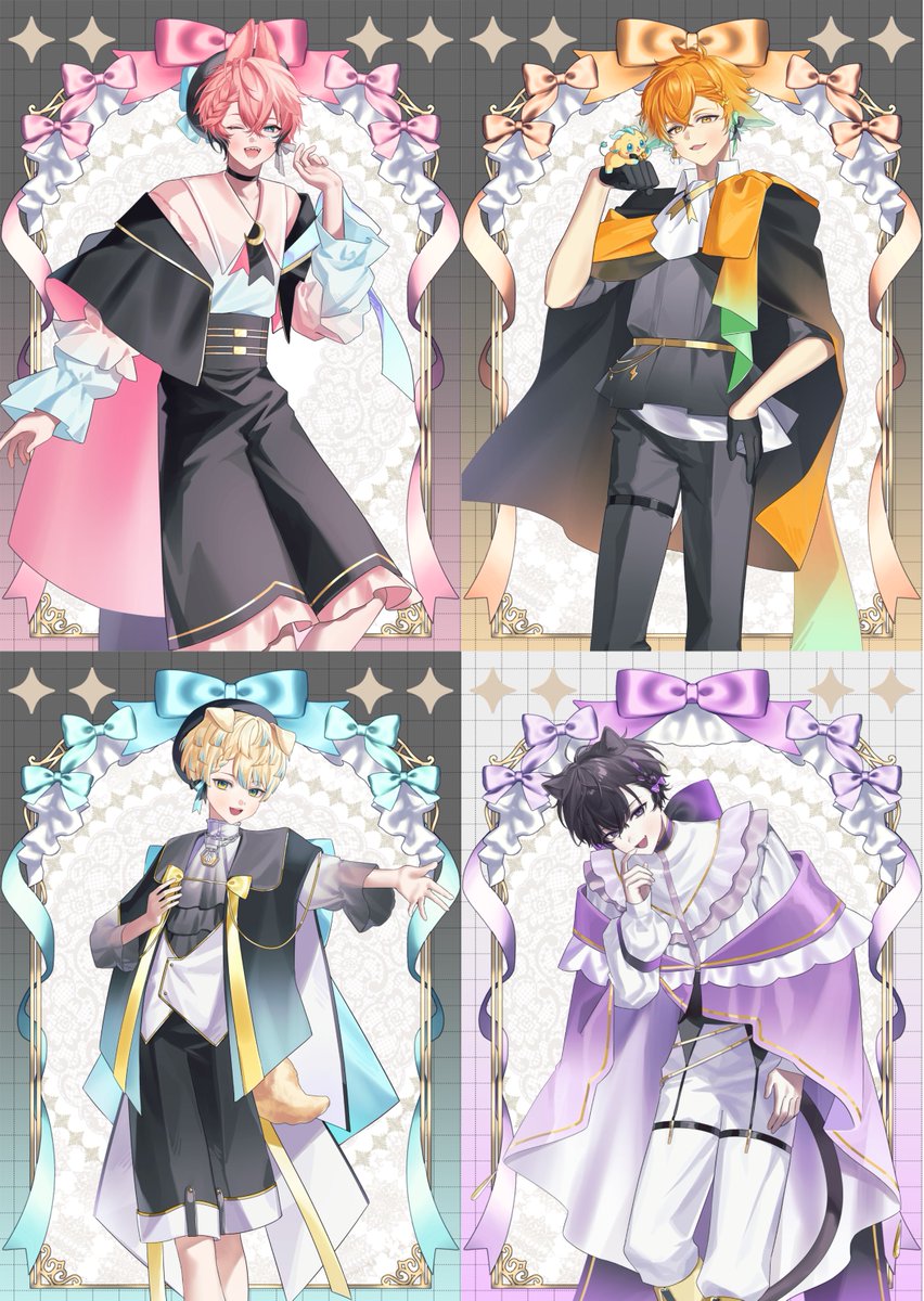 *⑅︎୨୧ ┈┈┈┈┈┈┈┈┈┈┈┈ ୨୧⑅︎*

⚠︎捏造衣装/ケモ耳