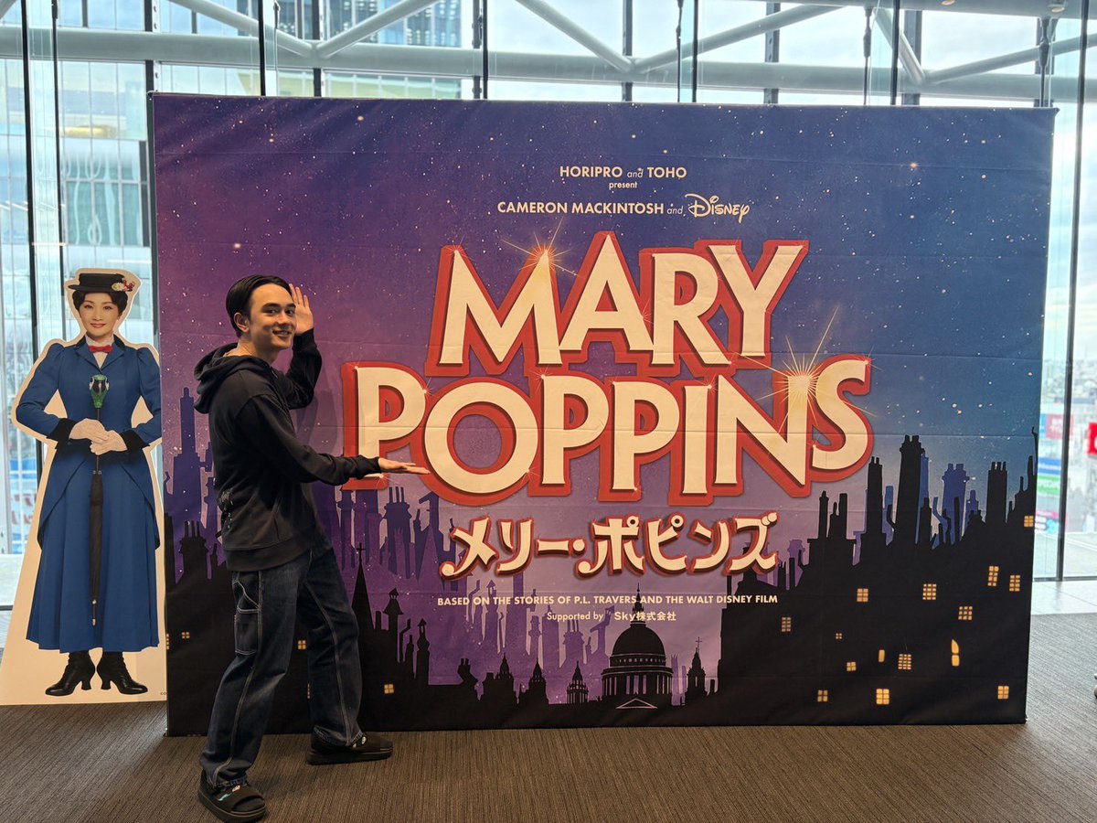 #メリーポピンズ 本日もありがとうございました！！☂️

お見送り会で皆様の笑顔で帰られる姿が見れてとても心が温まりました❤️

#メリーポピンズ2026