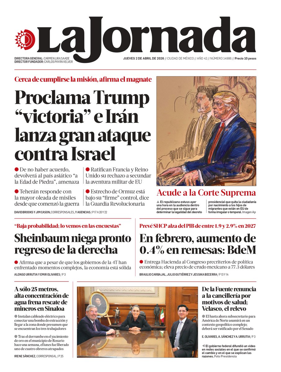 La Jornada tweet media