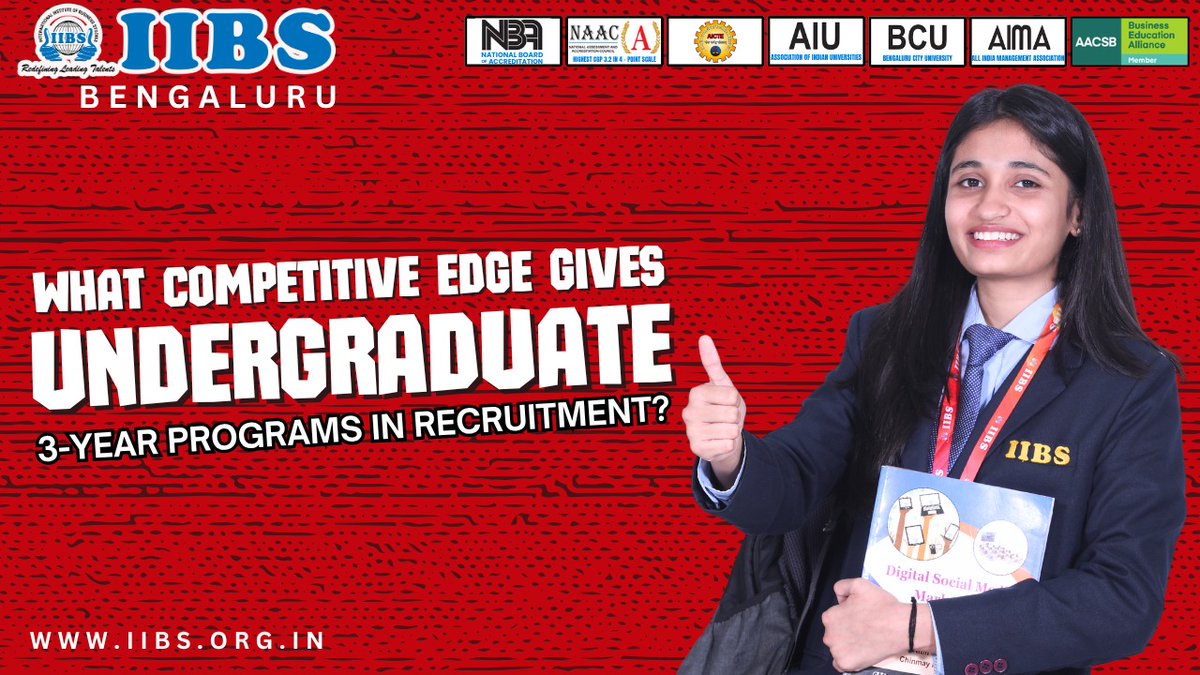 iibsonline's tweet photo. What Competitive Edge Gives Undergraduate 3-Year Programs in Recruitment?

 Read More: https://t.co/pjNzHNaSVl

#CareerReady #Undergraduate #BBA #BCA #BCom #BangaloreEducation #SkillBasedLearning #FutureLeaders #IndustryReady https://t.co/4Yc3bFagvG