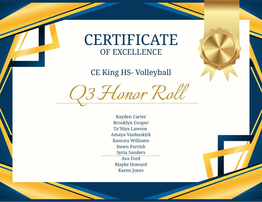 CE King HS Volleyball tweet media