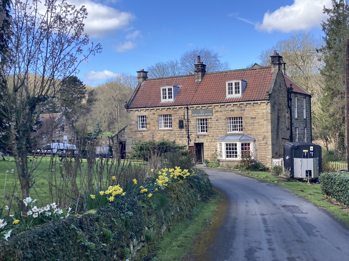 Tranmerebeak's tweet photo. Horseshoe Hotel Egton Bridge North Yorkshire https://t.co/yALo1Lwuva