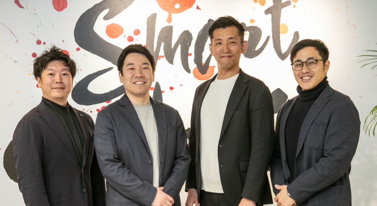 OC_kitamura's tweet photo. 古巣スローガンの @FastGrow_jp にスマートシェアの記事を2本出していただきました！
テレビ×SNS×エンジニアリングの一気通貫という、なかなか言葉で説明しにくい事業をうまく言語化してもらえた気がします。
@JohnnyDEPPU 取材・編集ありがとうございました！ https://t.co/kxFgUmOWRv