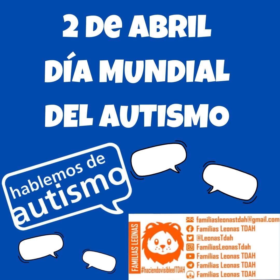 📅🌎Día Mundial de la Conciencia sobre el Autismo.                                                                                   💙Declarado por la Asamblea General de las Naciones Unidas.