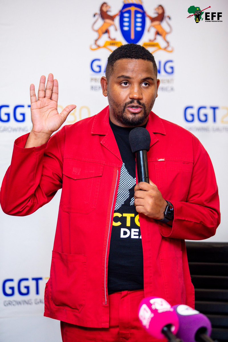 Economic Freedom Fighters tweet media