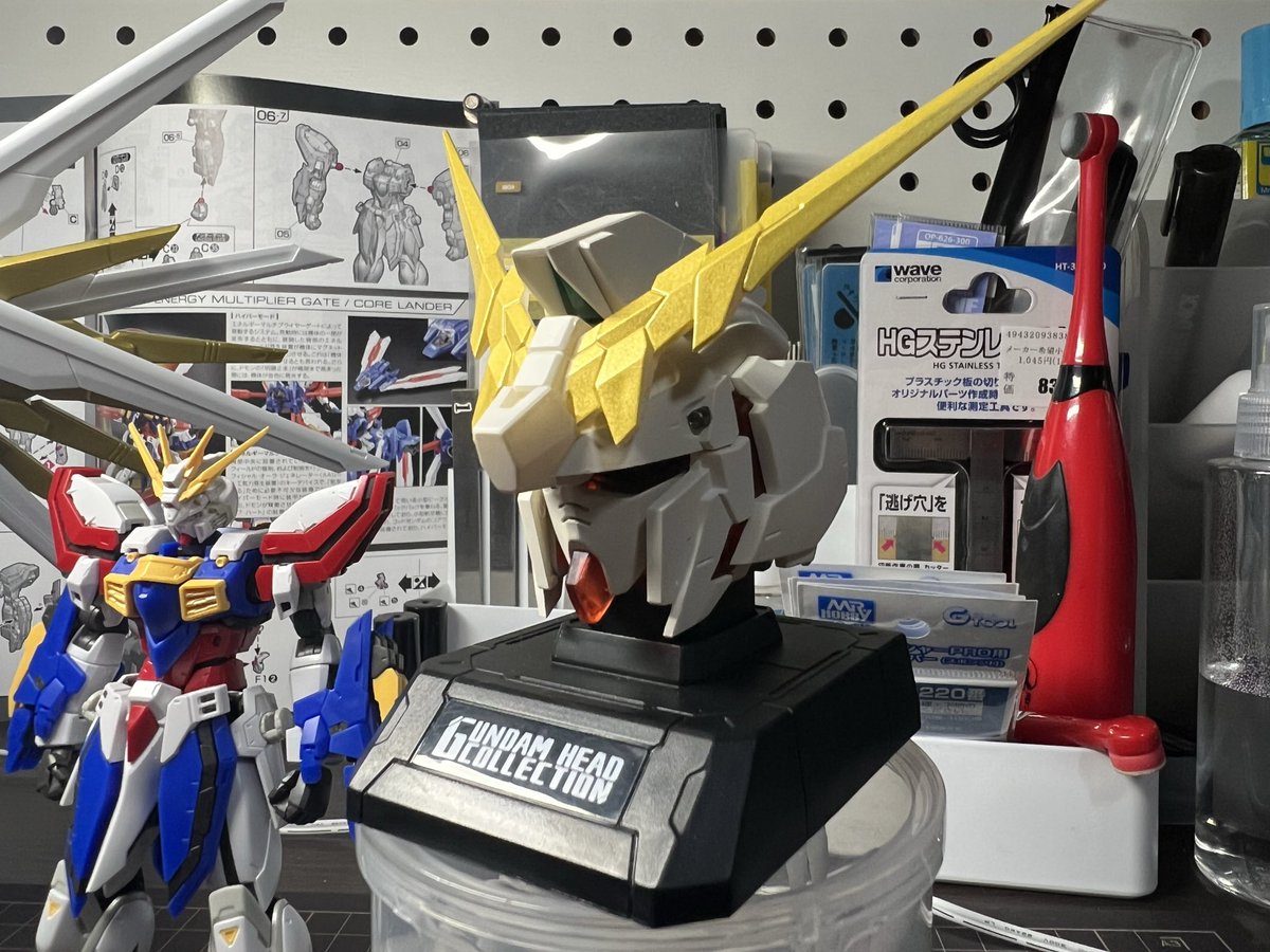 Elmore_sk's tweet photo. そういえばエディオンで売ってたから買ってみたけどいいね頭コレクション https://t.co/EfEnkzesJT
