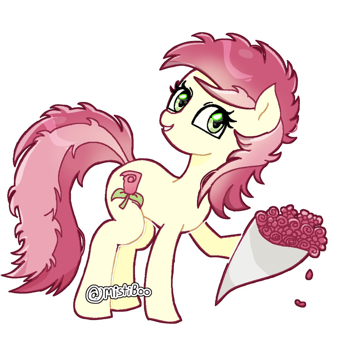 ….flowers? Rose Luck