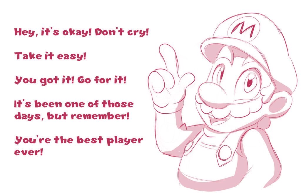 A message to everyone 

from Mario