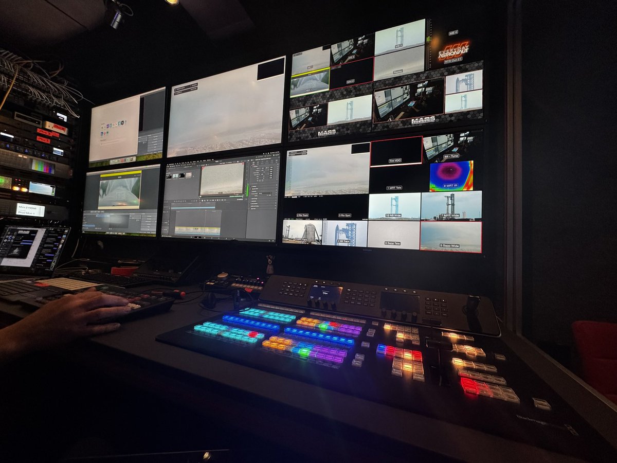 andrutay's tweet photo. @themichaelkonen @Erdayastronaut @PhotonEmpress @spencertetik @considercosmos We’ve put a lot of work into our livestream production! One day we’ll do a gear tour video. Here’s a few more shots. https://t.co/20Dr5MmKg9