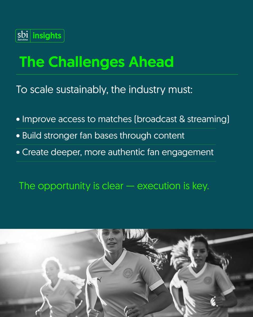 There is a strong buzz around women’s football from all industry stakeholders, be it fans, sponsors, players or investors. Many analysts have projected women’s football as one of the key trends anticipated in 2026. 

There has been a steady increase in commercial revenue from key