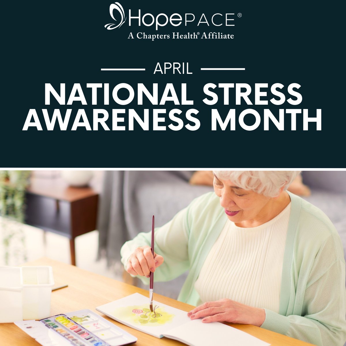 April is Stress Awareness Month, a time to highlight the importance of reducing stress for overall health. At Hope PACE, we support participants with care that reduces stress and brings stability to everyday life. Learn more: hopepace.org

#StressAwareness #AgingWell