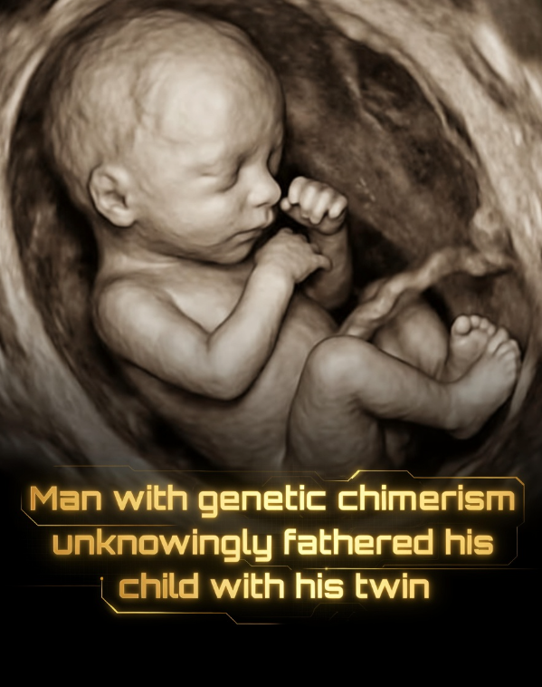 Rainmaker1973's tweet photo. A rare case of genetic chimerism led to a shocking paternity test result.

After the birth of his son, routine genetic testing showed something impossible: the man was not the biological father. There was no mix-up at the hospital, no infidelity, and no laboratory error.

The real explanation was far stranger.

The man is a genetic chimera — he carries two distinct sets of DNA in his body. Early in his mother’s pregnancy, he absorbed his fraternal twin in a case of “vanishing twin syndrome.” As a result, most of his tissues (including the cheek cells used for the standard paternity test) contain one genetic profile, while a portion of his reproductive cells (sperm) carry the DNA of his absorbed twin.

When he fathered his child, the sperm that fertilized the egg carried his twin’s DNA — meaning, genetically speaking, his own unborn brother was the biological father of the boy. The man is both the legal and biological father… and technically the child’s uncle at the same time.

Further testing of his semen confirmed the presence of two different genetic lines, resolving the mystery. This remains one of the very few documented cases of chimerism causing a false-negative paternity test.

Such instances are extremely rare, but they highlight how complex human genetics can be — and how a single person can literally contain the DNA of two individuals.

["A case of chimerism-induced paternity confusion: what ART practitioners can do to prevent future calamity for families." Journal of Assisted Reproduction and Genetics]