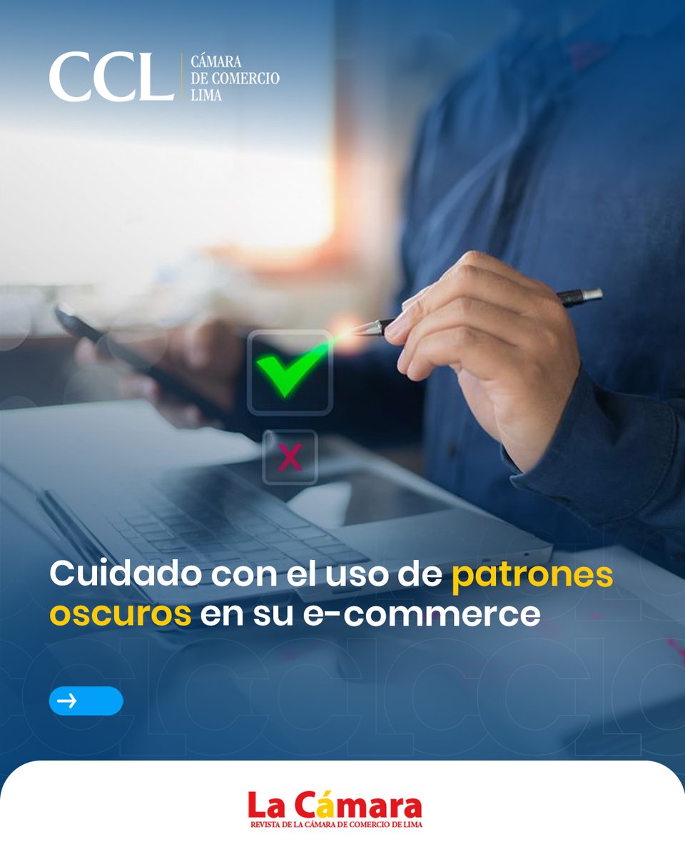 camaradelima's tweet image. 🛒⚠️ ¡Ojo al comprar online! Suscribirse a beneficios como “envío gratis” es fáci, pero cancelarlos puede ser todo un reto 😵‍💫

👀 Revisa siempre antes de pagar y evita sorpresas.

🔗 Entérate más aquí: bit.ly/4s2yMcd #online #digital