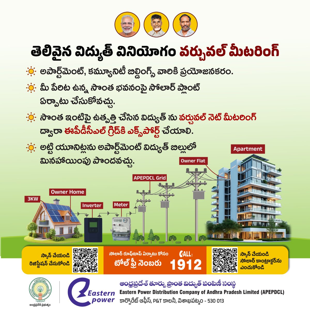 Eastern Power Distribution Company of AP Limited tweet media
