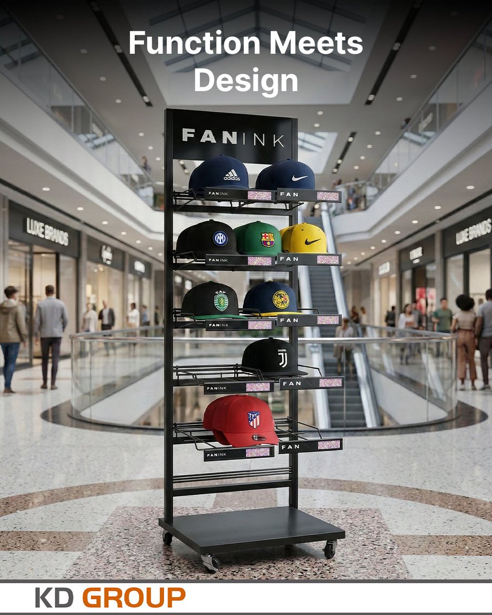 KDdisplays's tweet image. Effective displays balance aesthetics with functionality. Every structure we create combines visual appeal with practical performance to support real retail environments and customer needs. From concept to reality.
#RetailDesign #DisplaySolutions #KDDisp kddisplays.com