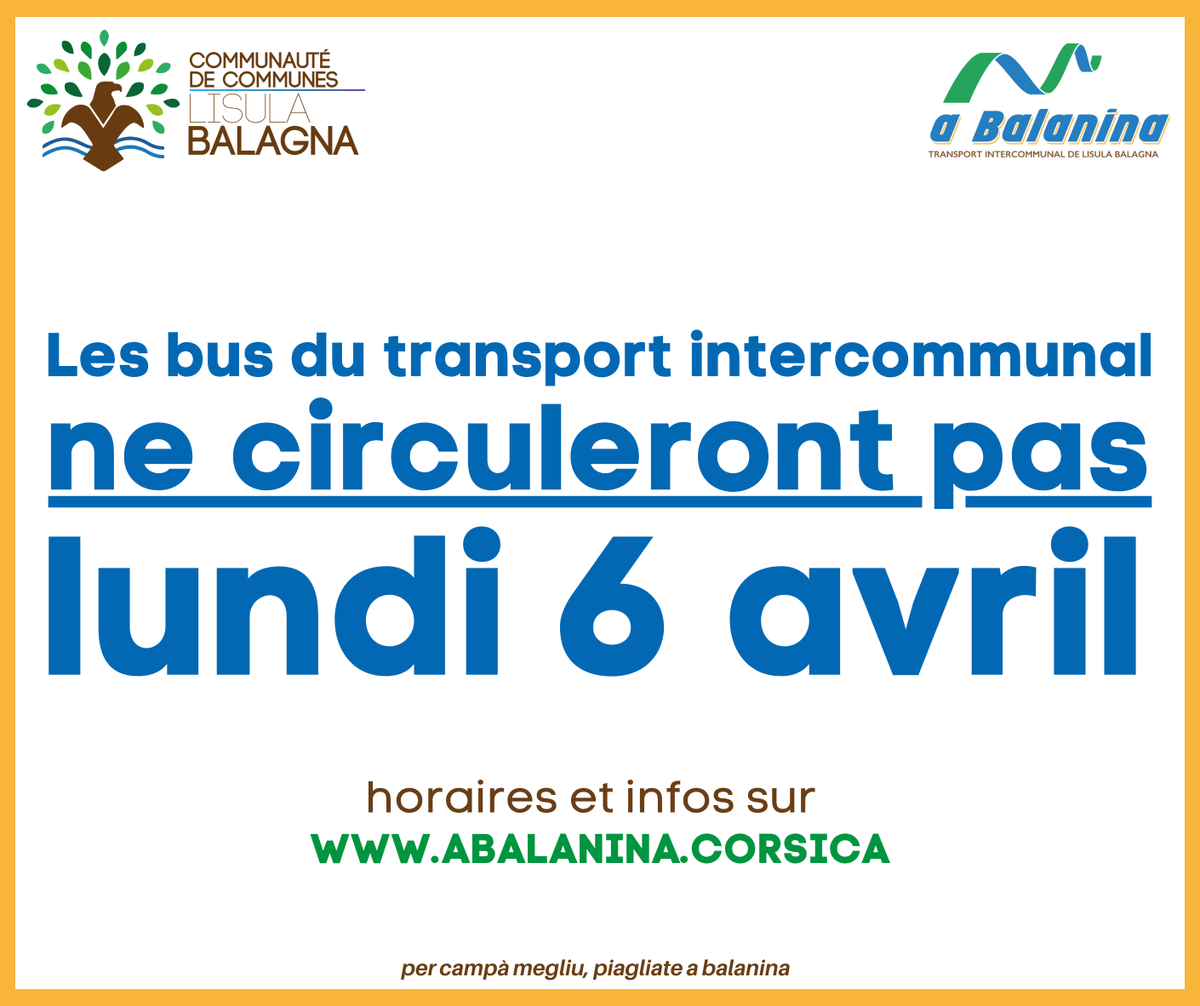 Communauté de communes Lisula - Balagna tweet media