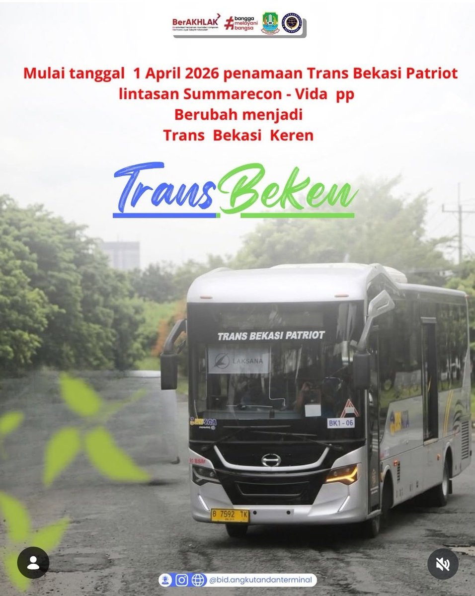 Transport for Bekasi tweet media
