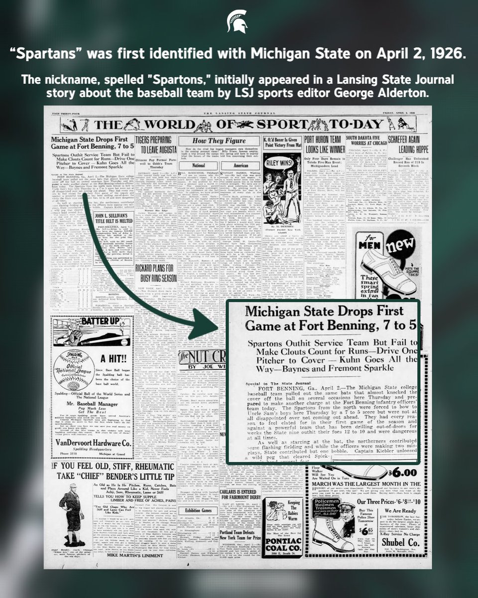Michigan State Athletics tweet media