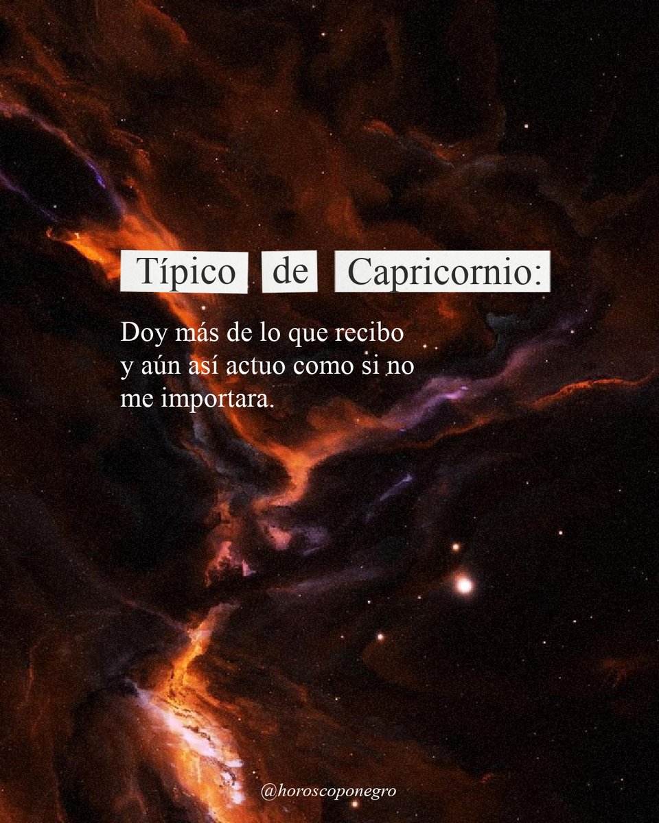 ▲CAPRICORNIO▲ tweet media
