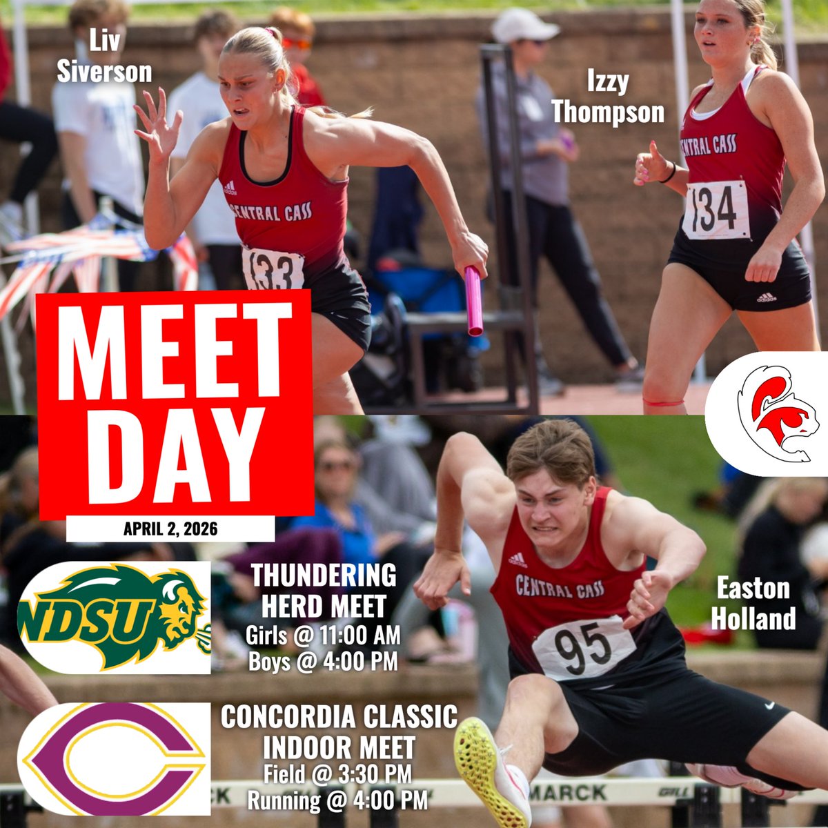 CCHS Squirrels T & F tweet media