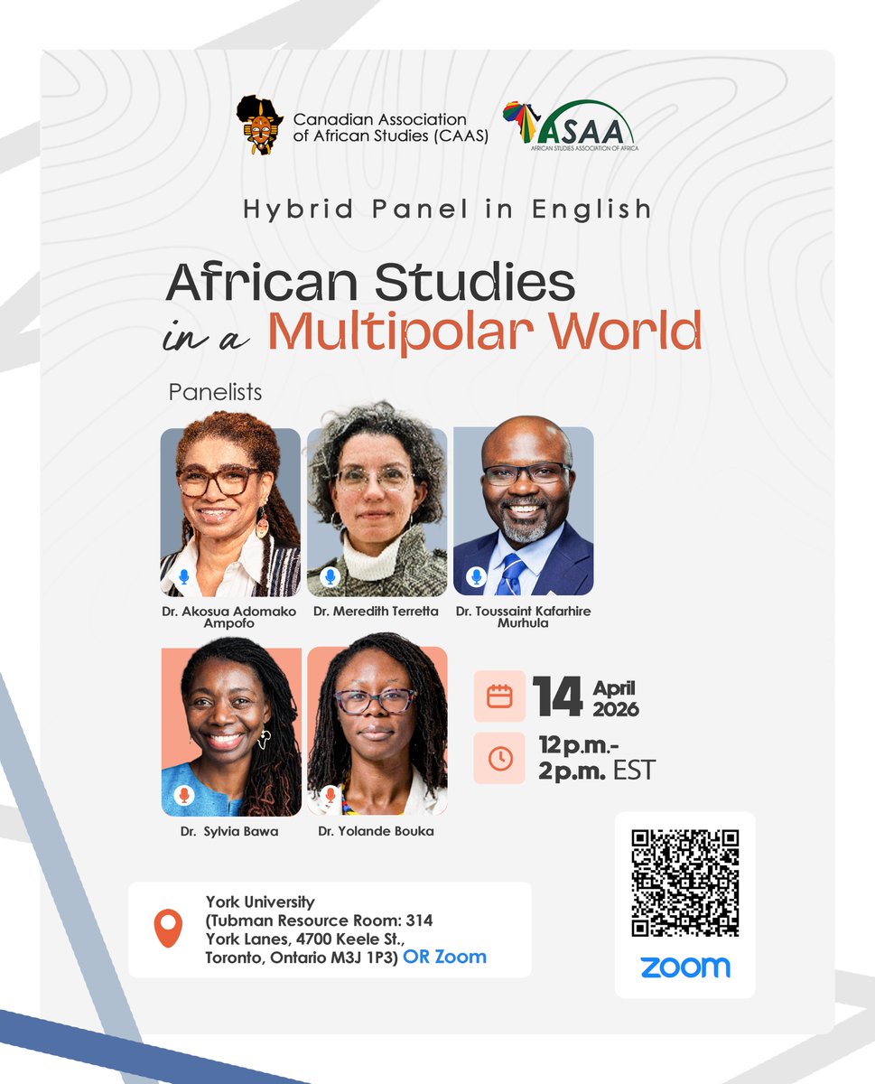 Canadian Association of African Studies / ACÉA tweet media