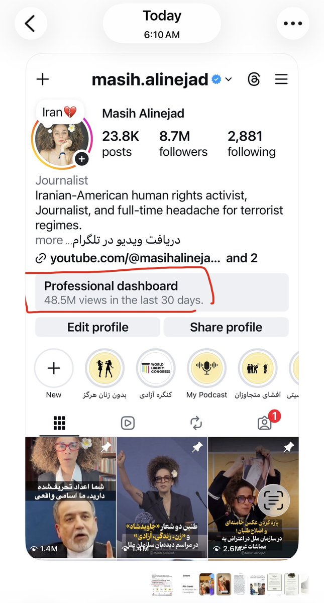 Masih Alinejad 🏳️ tweet media