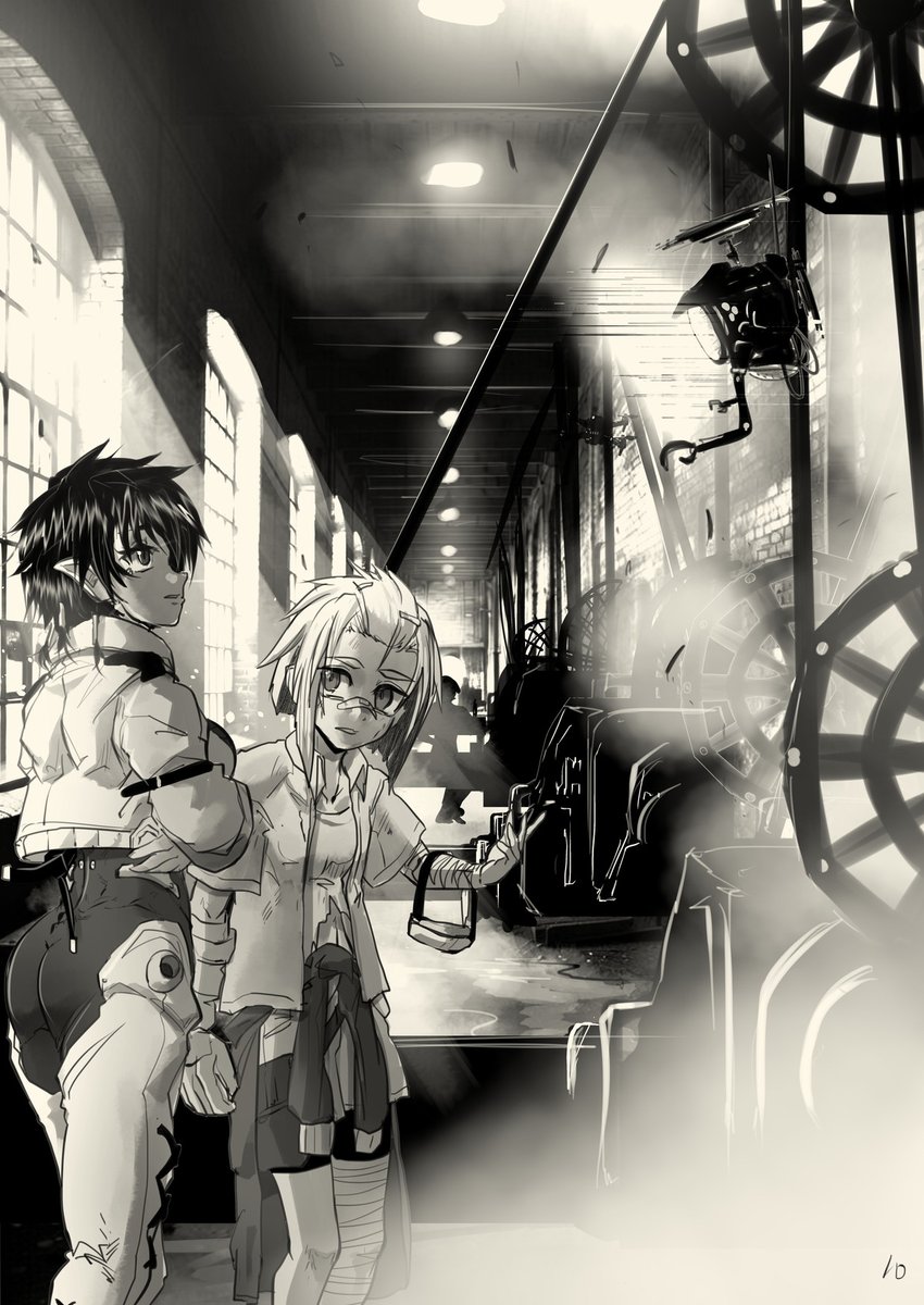 実は2月に描いた絵で、こんなかんじのが40枚ほどあります
もう絶対に使わない事が確定したのでここで供養します 