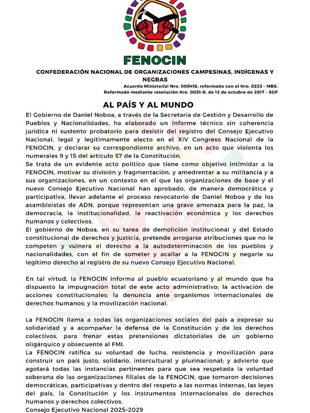 Ecuadorinmediato tweet media