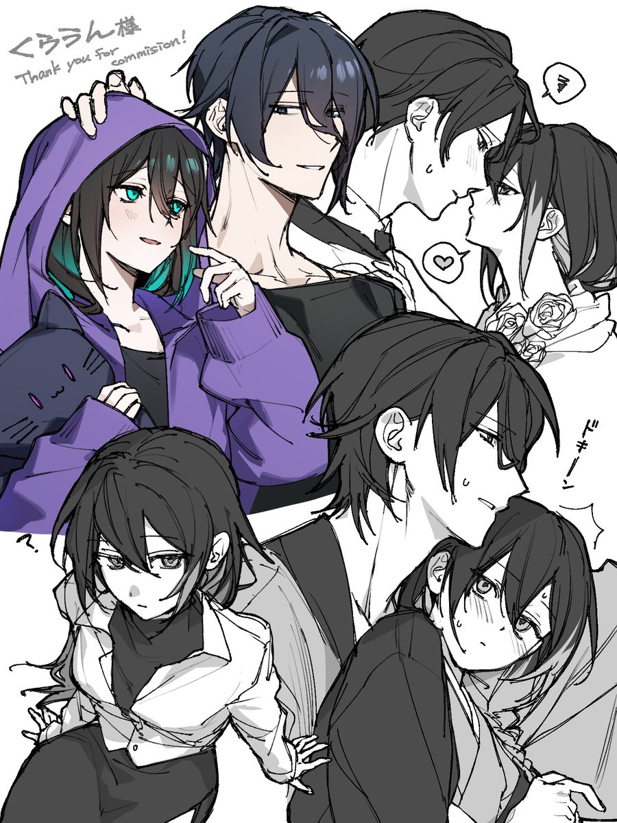GODARCA現コンのお2人の詰め合わせイラスト納品しました🖼
リクエストありがとうございました✨
納品したデータの宛名を間違えています！！！！！本当に申し訳ございません！！！！！！！！！※ボケナス
#Skeb