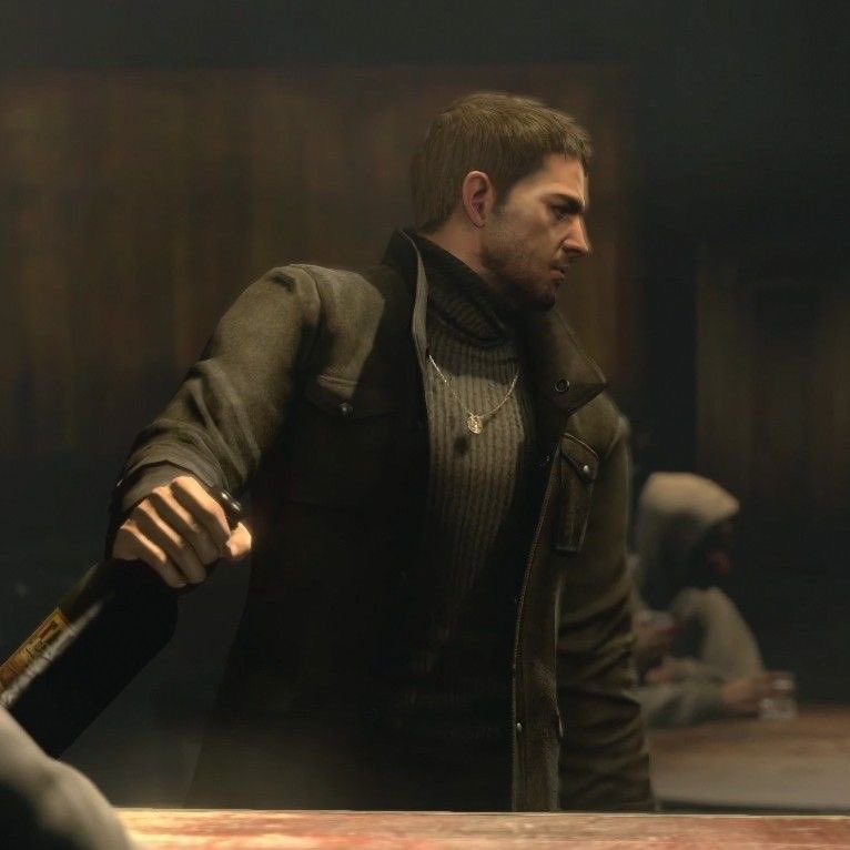 I see no one talking about these two re6 chris looks, but I love them so much #residentevil