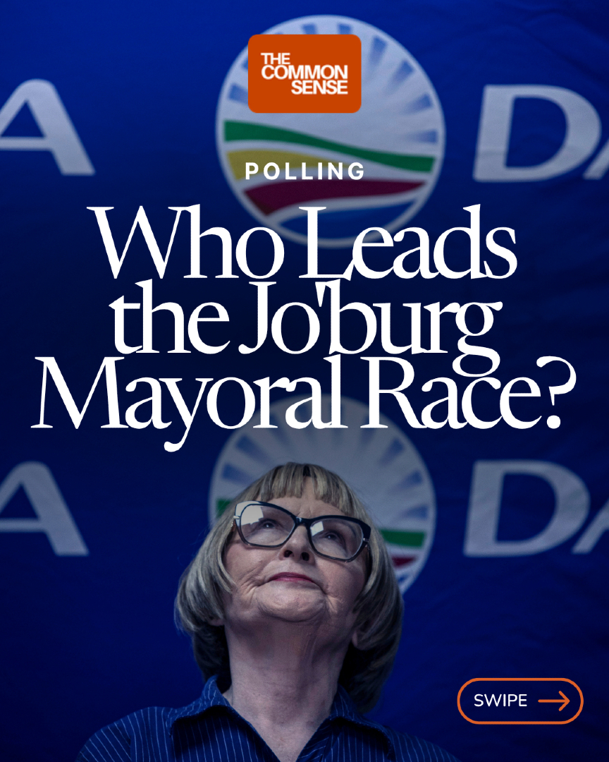 CommonSense_ZA's tweet image. The DA is leading the race for Johannesburg, but still short of a majority. New polling suggests the party would fall about ten points short, leaving the city wide open to coalition politics.

Read the full analysis in The Common Sense.

#TheCommonSense #Johannesburg #DA