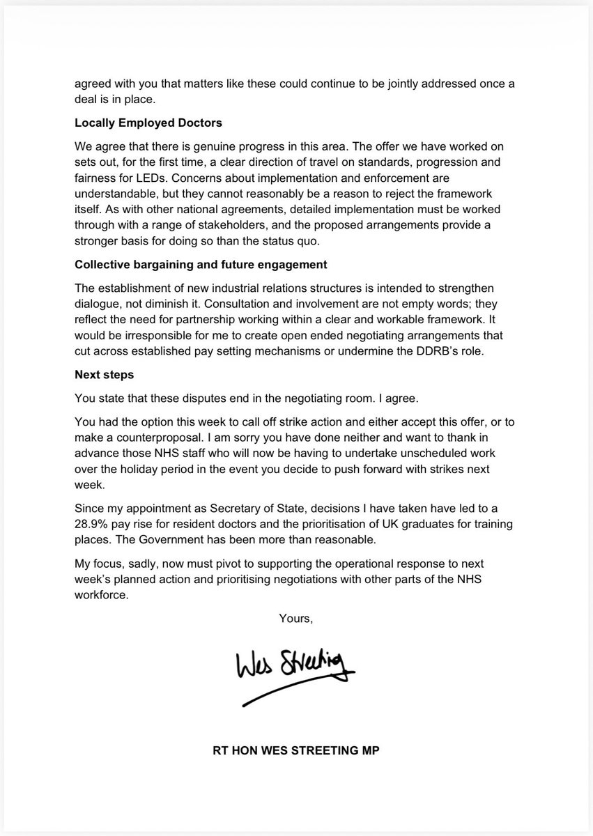 Wes Streeting tweet media