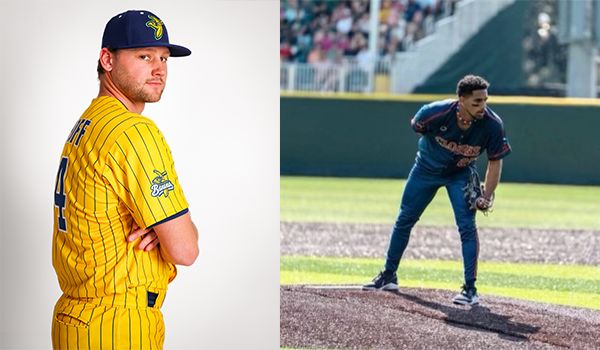 ChesapeakeColl's tweet photo. Former Skipjacks Allan Saathoff and Dayan Reinoso are are making their debut in the Banana Ball Championship League. “In this league, we put the fans first,” Mr. Saathoff said. “We feel like we’re having a positive impact.” Read more: https://t.co/CsvItarv0s 
@Peakeathletics https://t.co/2sLSNTKJDQ