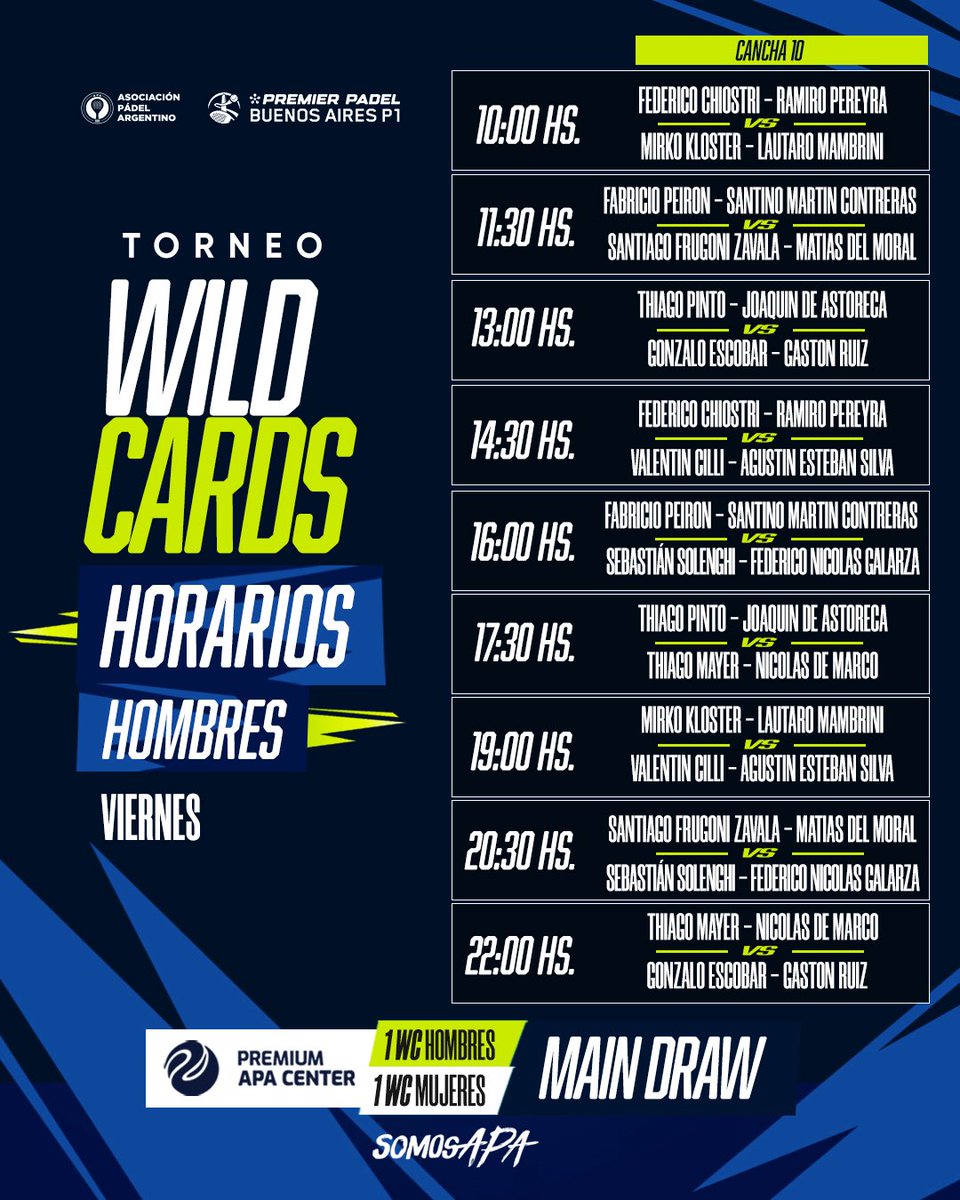 Asociación Pádel Argentino (APA) tweet media