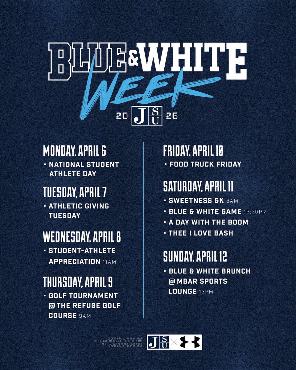 Blue &amp; White Week is almost here!!!! 

#GuardTheeYard #TheeILove