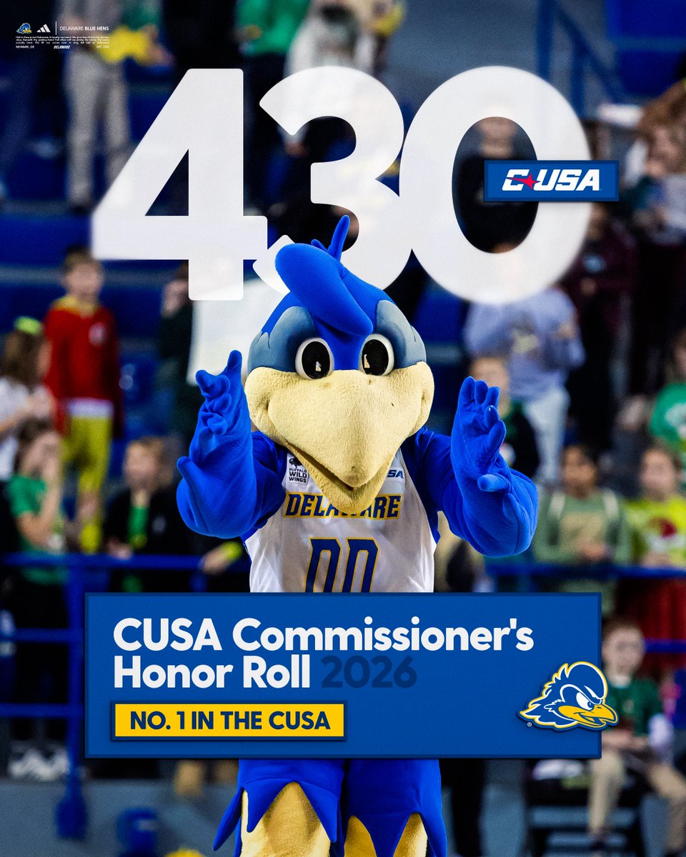 Delaware Fightin' Blue Hens tweet media