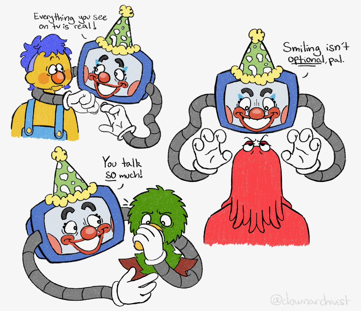 Clown! 🎪 tweet media