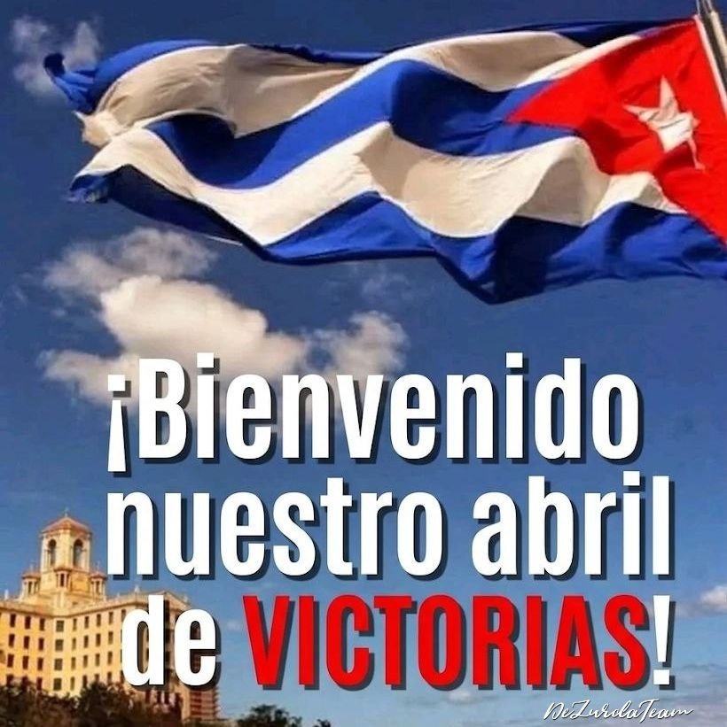 Llegó Abril, un mes de victorias en el que celebramos el 64 de la UJC y el 65 de la OPJM.
 #CubaEstáFirme
##ArtemisaJuntosSomosMas
#Guanajay