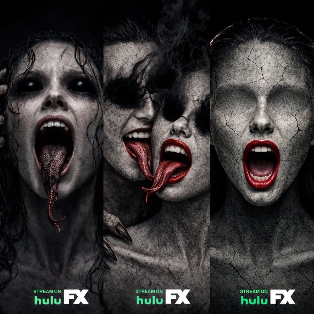 100XBO's tweet image. بخصوص اخر أخبار الموسم 13 من #AHS الى الان مافي أي خبر مؤكد عن القصه او تاريخ عرضه الرسمي وهذي البوسترات المتداولة كلها تصاميم الفانز Ai مافي أي خبر رسمي عن الموسم 13 بستثناء عودة الشخصيات الأيقونية + عالم السحر
الأبطال المؤكدين:

سارة بولسون
•إيفان بيترز
•جيسيكا لانج (أهم عودة