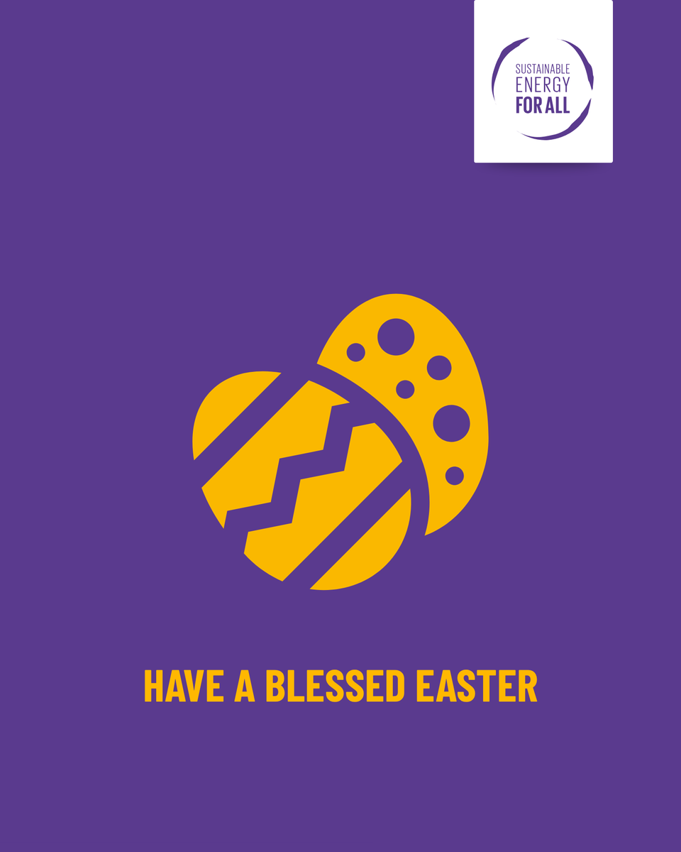 A season to pause and reflect. 

The #energytransition is well underway but progress is uneven. The focus now is accelerating progress for all.

Wishing you a peaceful #Easter weekend.