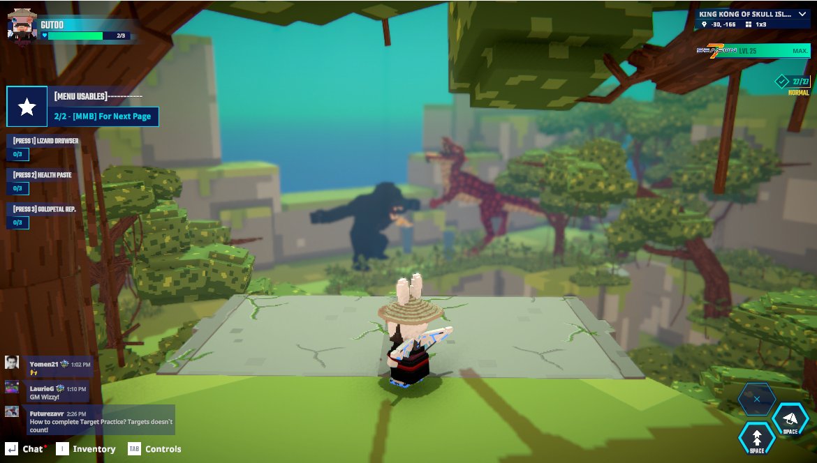 Gutortiz's tweet photo. Kong vs Gaw is absolute chaos in The Sandbox Season 7—in the best way. @TheSandboxGame  https://t.co/EtwKMesDnw #Season7 https://t.co/0WVnSLL3WA
