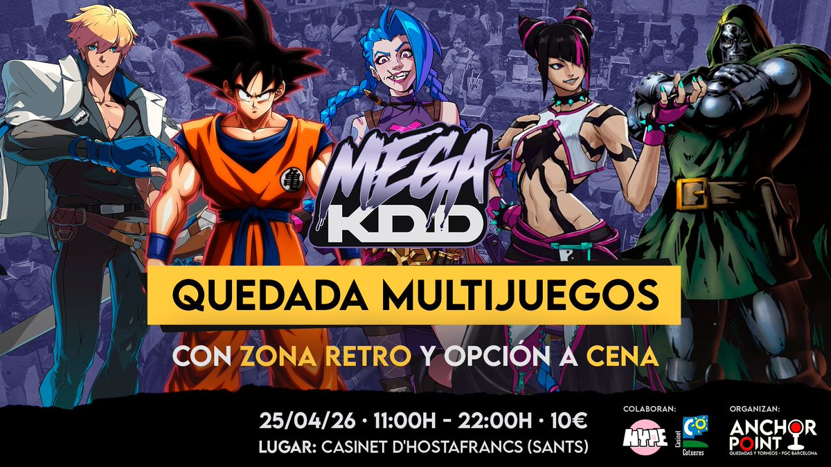 Anchor Point - Fighting Games BCN tweet media