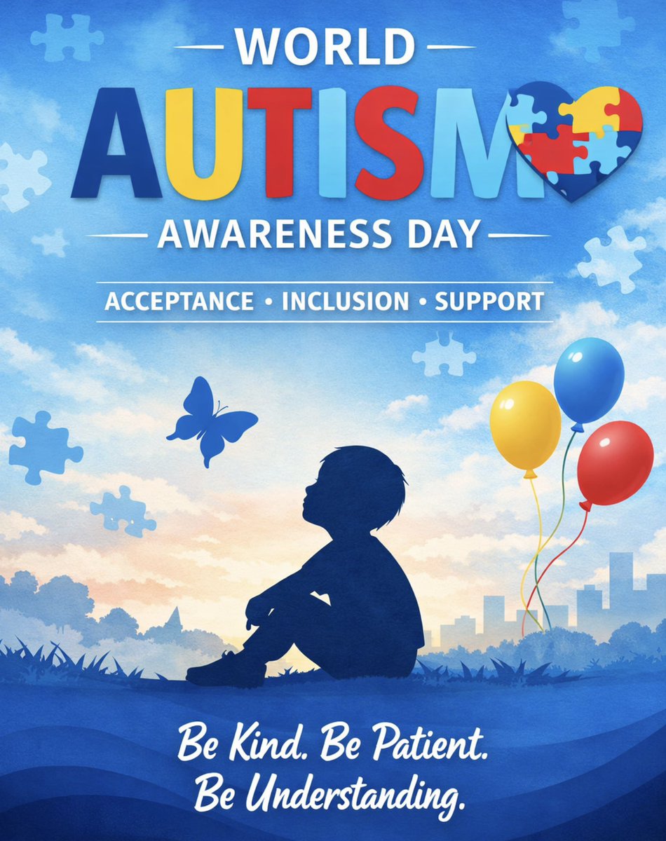 NASCARSammy's tweet image. Join me today in celebrating #WorldAutismAwarenessDay !

#Kindness #AutismAwareness #Inclusion
