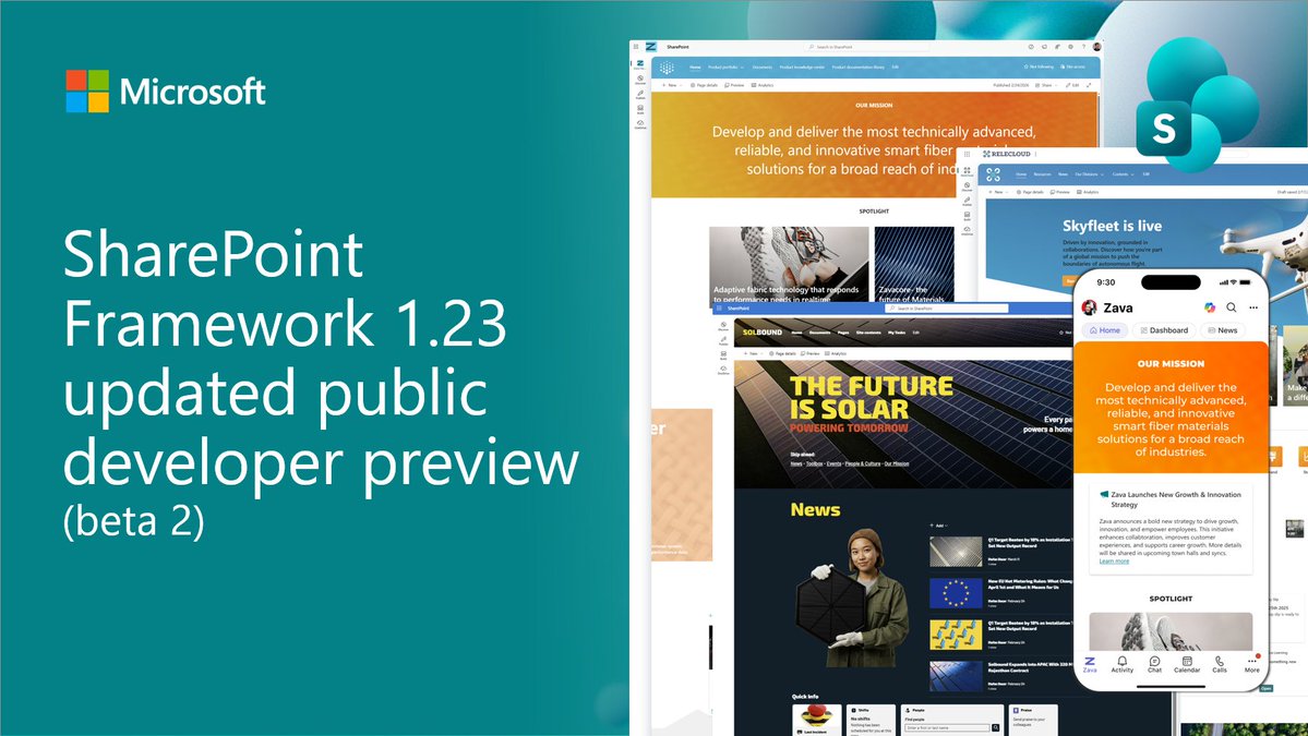 Microsoft SharePoint tweet media