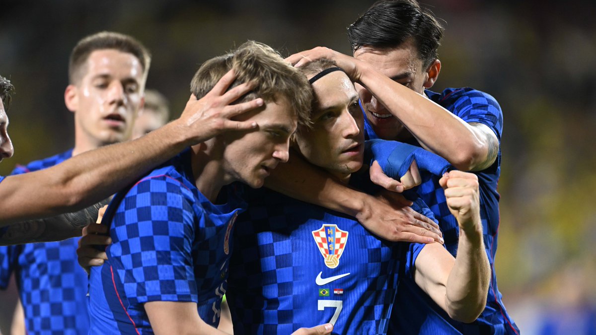 HNS_CFF's tweet image. A win over Colombia, a loss to Brazil: #Croatia retains No. 1⃣1⃣ in the new #FIFARanking! 

#HrabarBroj #Vatreni❤️‍🔥